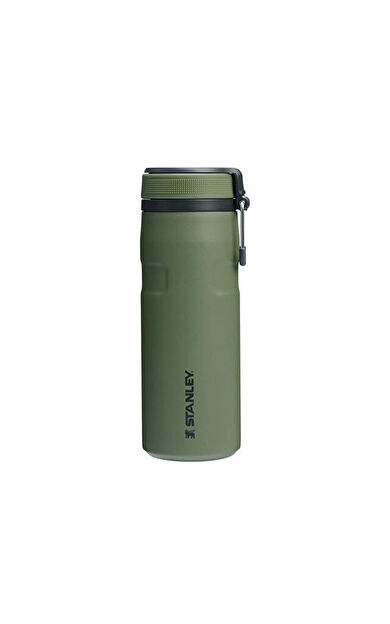 Stanley The iceflow Bottle Twist Flip 0.47L Klasik Termos 10-12106-087 Haki