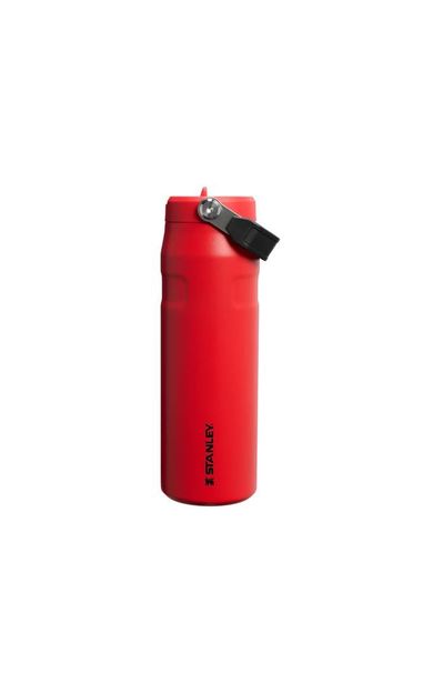 Stanley The iceflow Bottle Flip Straw 2.0 1.06L Pipetli Termos 10-12111-0271 Kırmızı