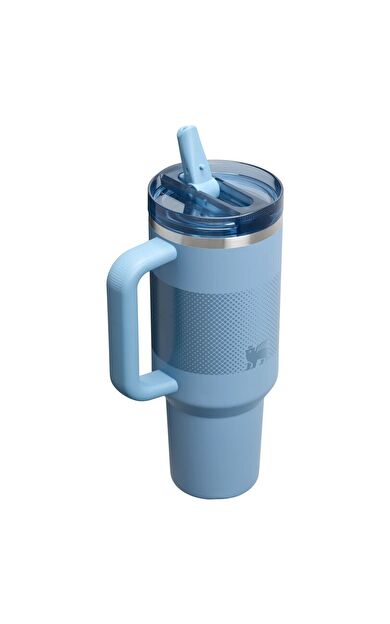 The Quencher Protour Flip Straw Tumbler Indigo Fade Unisex Mavi Termos UNISEX