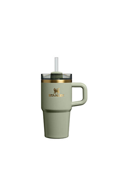 Stanley The Quencher H2.O FlowState Tumbler 0.6L Pipetli Termos 10-12817-0325 Yeşil