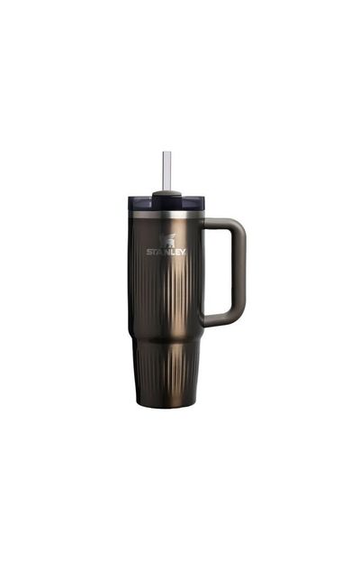 Stanley The Quencher H2.0 Fluted Tumbler 0.89L Pipetli Termos 10-13003-016 Kahverengi