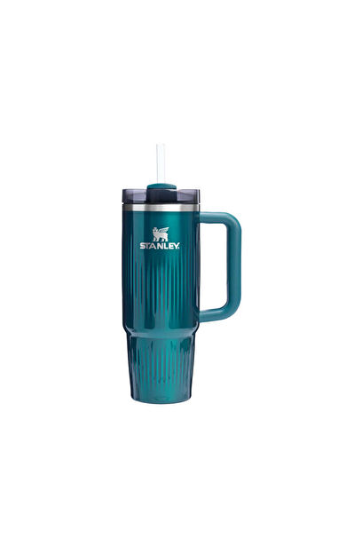 Stanley The Quencher H2.0 Fluted Tumbler 0.89L Pipetli Termos 10-13003-017 Mavi