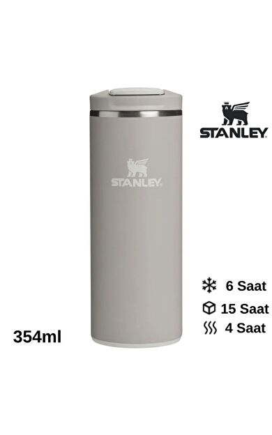 The Transit Fliptop Mug 0.35 L Termos Kupa Bardak Matara GRİ