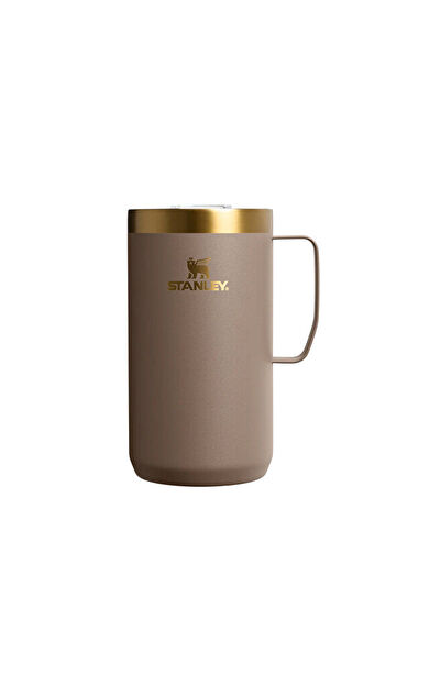 Stanley The Everyday Camp Mug 0.74L Klasik Termos 10-13095-0126 Kahverengi