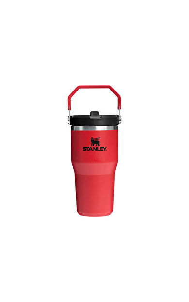 Stanley The IceFlow Flip Straw 2.0 Tumbler 0.60L Pipetli Termos 10-13425-0131 Kırmızı