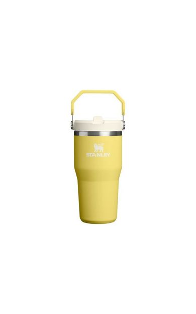Stanley The IceFlow Flip Straw 2.0 Tumbler 0.59L Pipetli Termos 10-13425-0135 Sarı