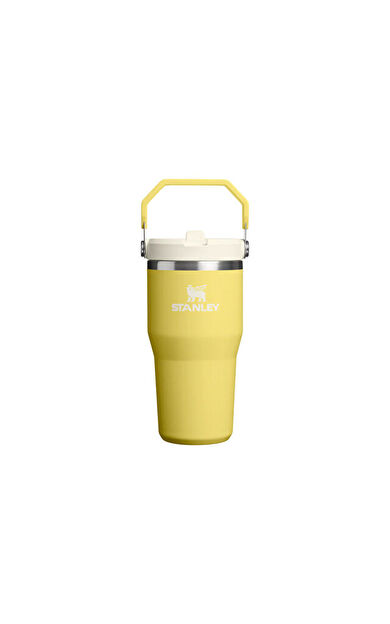 Stanley The IceFlow Flip Straw 2.0 Tumbler 0.59L Pipetli Termos 10-13425-0135 Sarı