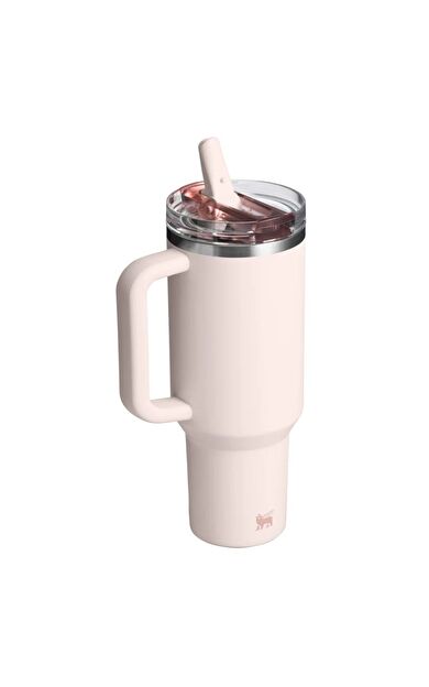 The Quencher ProTour Flip Straw Tumbler Pipetli Termos 1,18 L/40Oz Pembe 10-21126-0123