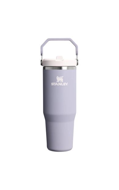 Buz Akışı ™   Flip Straw Tumbler 0.89L / 30oz Mor Toz