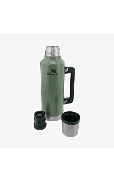 Klasik Vakumlu Paslanmaz Çelik 1.9L Unisex Yeşil Termos