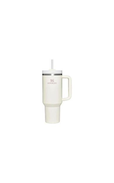 Stanley Adv 40oz Quencher H2.O TM Tumb FlowState™ Tumbler Pipetli Termos | 1.18 Krem 10-10824-453