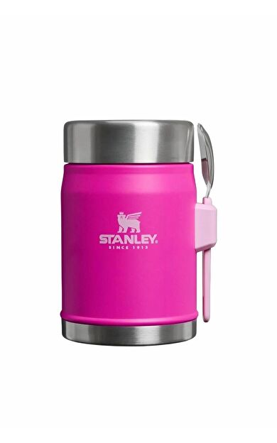 Stanley Classic The Legendary Food Jar+Spork Kaşıklı Yemek Termosu | 0.4L / 14oz Pembe 10-09382-115