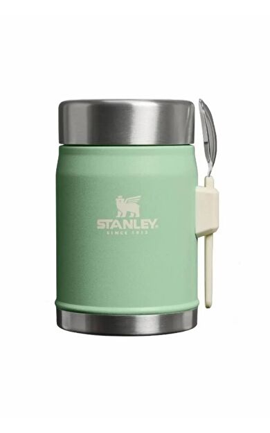 Stanley Classic The Legendary Food Jar+Spork Kaşıklı Yemek Termosu | 0.4L / 14oz Yeşil 10-09382-113