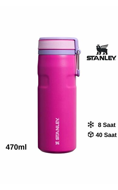 Stanley The IceFlow Alght Twist Flip Termos 0.47 LT / 16oz Pembe 10-12106-179