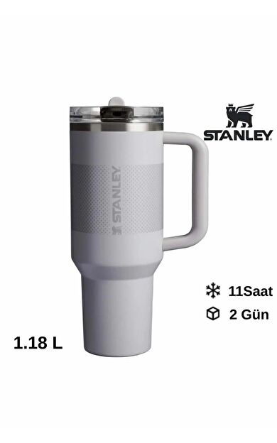 Stanley The Quencher ProTour Flip Straw Tumbler Pipetli Termos 1,18 LT / 40oz Gri 10-12486-098