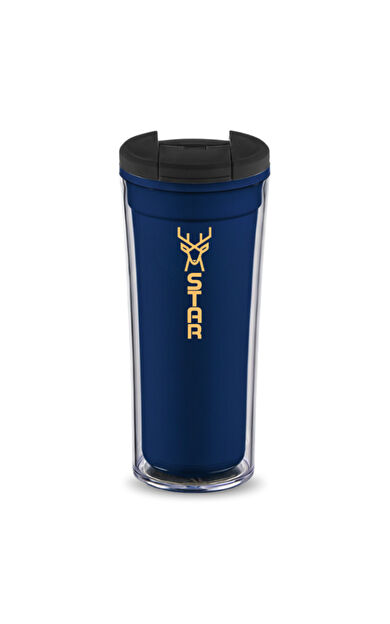 Star Mug 350 ML Double Wall Travel Mug | seyehat - okul - araba - kamp - ofis