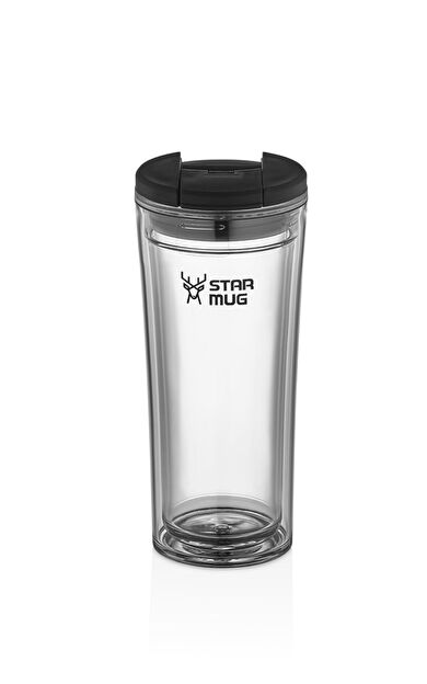 Star Termos Star Mug 350 ml Şefaf Seri ( Piknik Kamp Outdoor Ofis Otel Kafe Okul Kampüs )