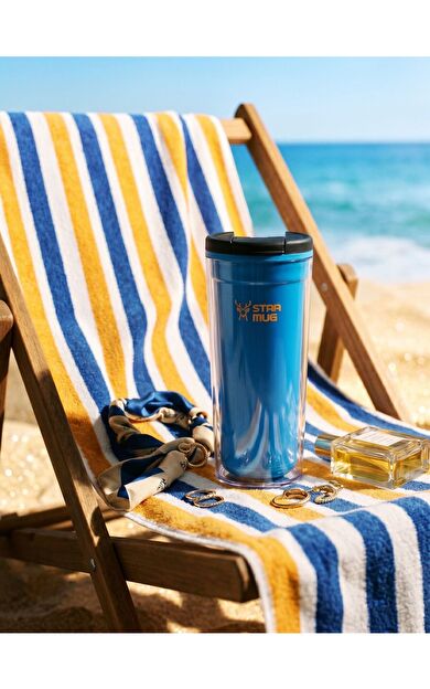 Star Termos Star Mug 250 ml Opak Seri - Beyaz ( Piknik Kamp Outdoor Ofis Otel Kafe Okul Kampüs )