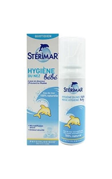 Sterimar Baby Deniz Suyu Burun Spreyi 100 Ml- SKT:06/2028
