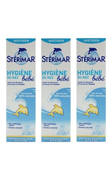 Sterimar Baby Deniz Suyu Burun Spreyi 100 Ml-3 ADET-SKT:06/2028