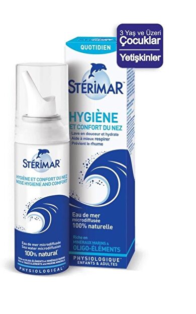 Sterimar Deniz Suyu Burun Spreyi 50 Ml-SKT:04/2027
