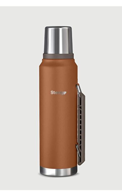 Stevig 1 Camper Klasik Kulplu Sızdırmaz Çelik Termos 1.2 LT Autumn Leaf ST-259