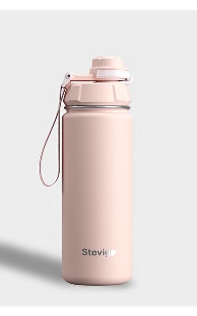 Stevig 1 Hand Leak-Proof Sızdırmaz Çelik Termos 500 Ml Icy Pınk ST-222