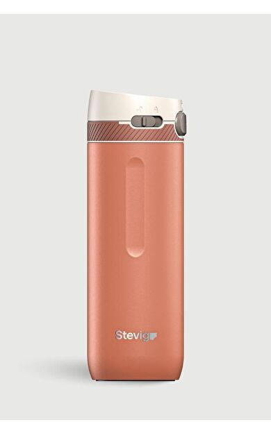 Stevig 4 Action Trigger-Control Çelik Termos 500 ML Coral Rose ST-231