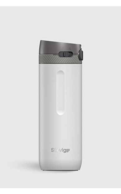 Stevig 4 Action Trigger-Control Çelik Termos 500 ML Snow White ST-229