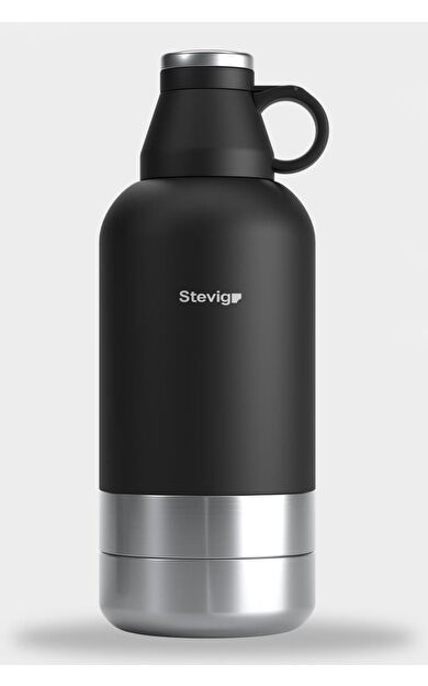 Stevig 4 Multi-Cup Çelik Termos 1,9 LT. Black ST-212