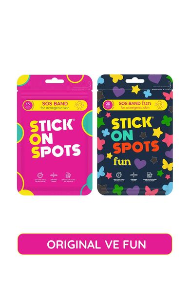 S.O.S Band Fun - (20'li) & Original (15’li) %100 Hidrokolloid /Akne Bandı