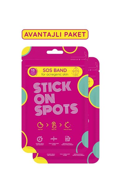 SOS BAND - 15 Adet Akne Bandı x2
