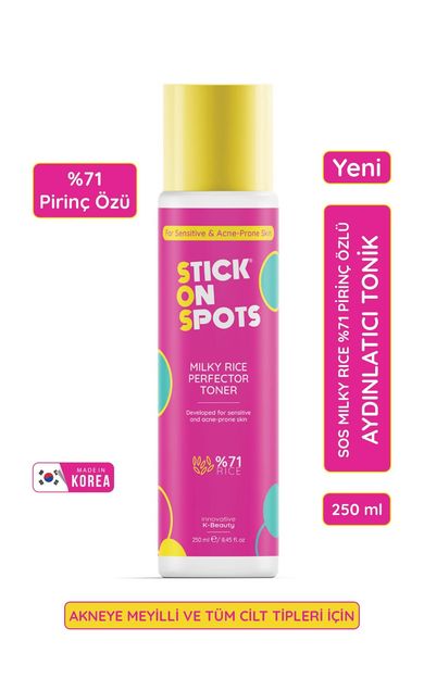 SOS Milky Rice %71 Pirinç Özlü Aydınlatıcı Tonik