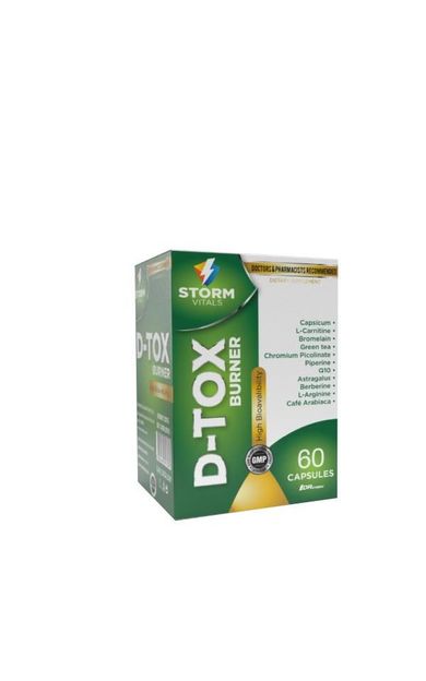 Storm Vitals D-Tox Complex 60 Kapsül