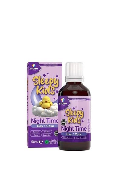 Storm Vitals Sleppy Kids Night Time Damla 50ml
