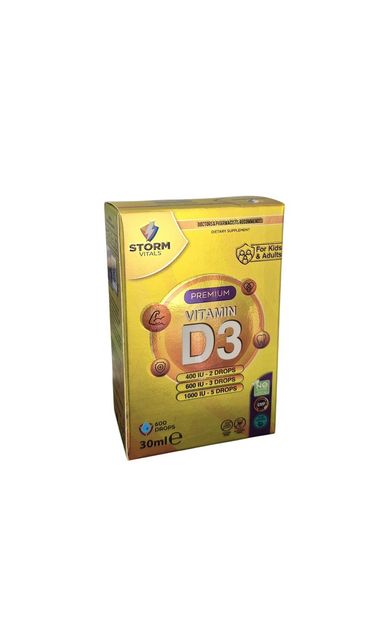 Storm Vital Vitamin D3 Damla 30 ml