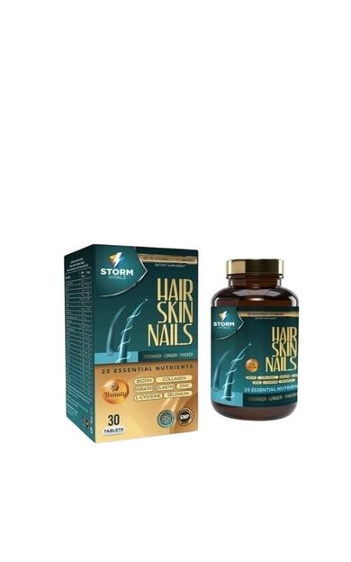 Storm Vitals Hair Skin Nails 30 Kapsül