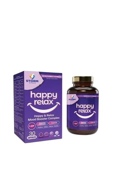 Storm Vitals Happy Relax 30 Kapsül