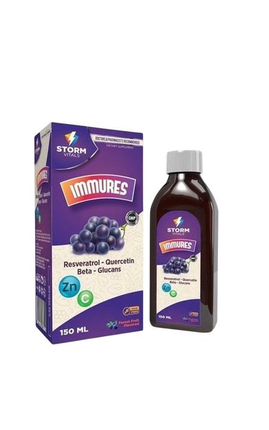 Storm Vitals Immures-Resveratrol 150ml Sıvı