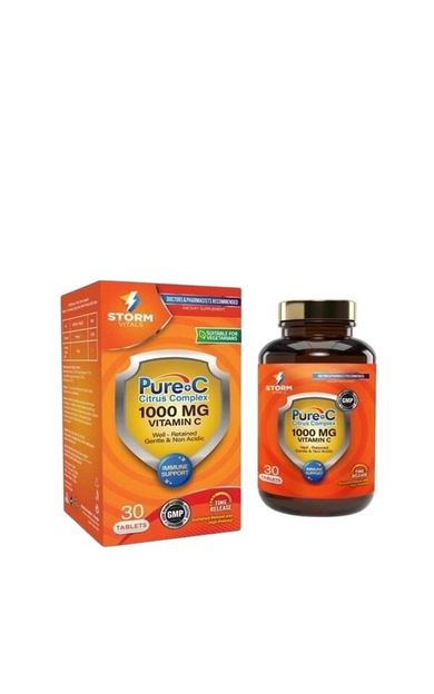 Storm Vitals Pure C Citrus Complex 30 Tablet