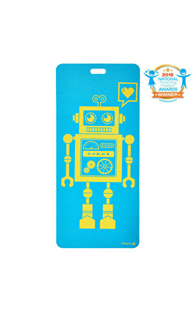 Merrithew Health & Fitness ECO MAT FOR KIDS  Pixel the Robot (aqua) ST-02200
