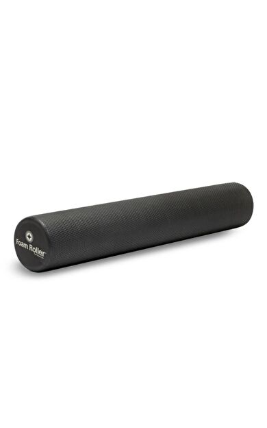 Merrithew Health & Fitness Foam Roller Deluxe – 24" Medium-Black (ST-06092)