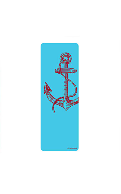 Merrithew Health & Fitness Mat - Pilates & Yoga Mat, Anchor (blue) ST-06276