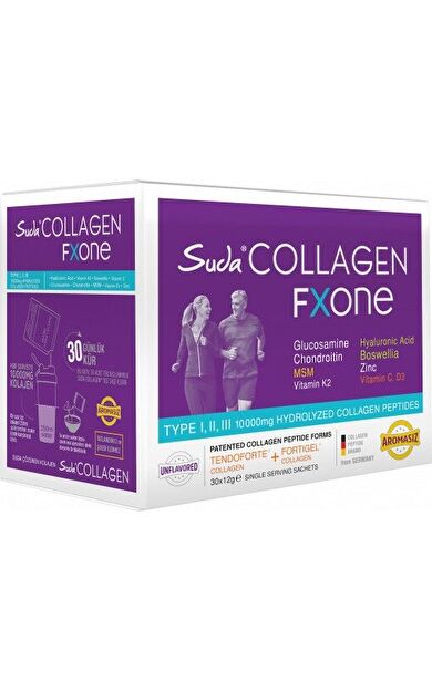 Suda Collagen Fxone Aromasız 30 Saşe