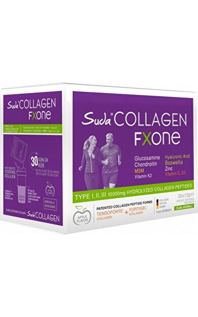 Suda Collagen Fxone Elmalı 13gr X 30 Gün