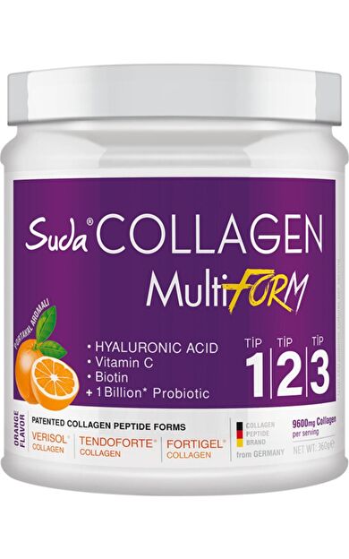 Suda Collagen Multiform Portakal 360gr