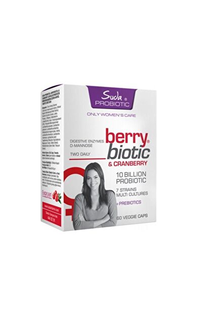 Suda Probiotic-Berrybiotic 60 Kapsül