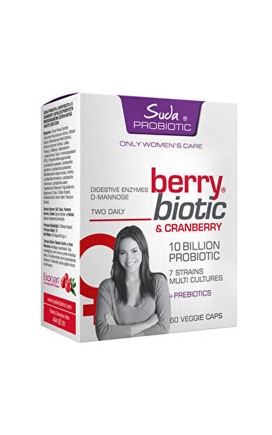 Suda Probiotic-Berrybiotic 60 Kapsül