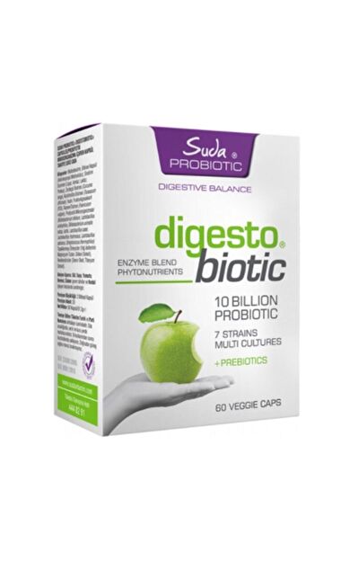 Suda Probiotic Digestobiotic 60 Kapsül