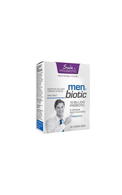 Suda Probiotic Men Daily Care Probiotics 30 Kapsül